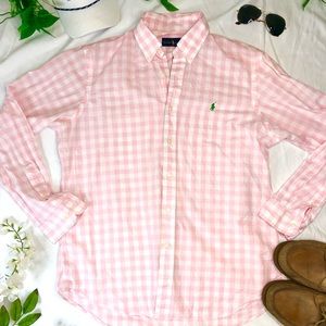 Ralph Lauren Plaid Oxford Shirt